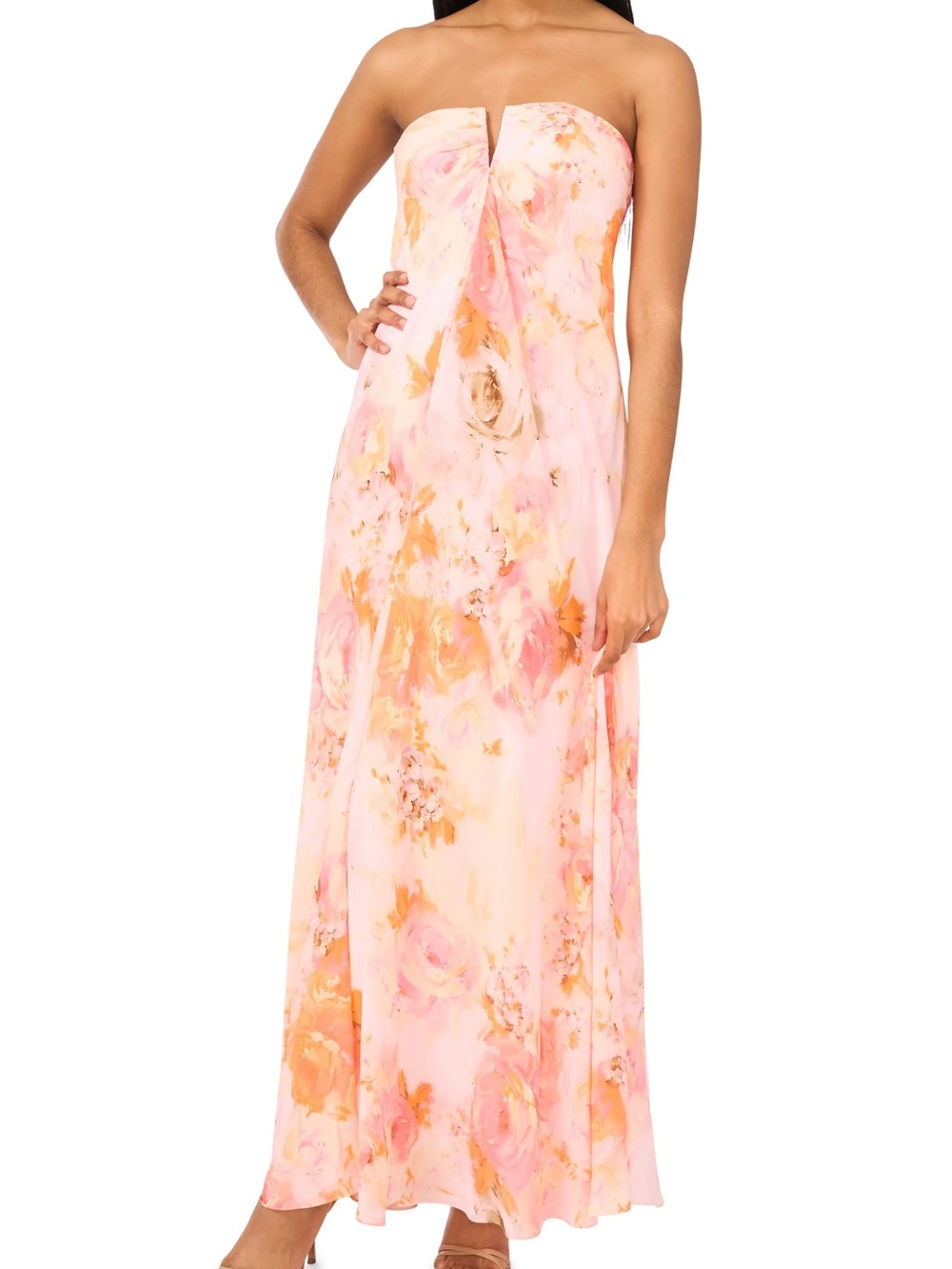 Emerson Sleeveless Maxi Dress in Pink
